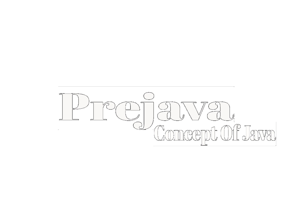 PreJava